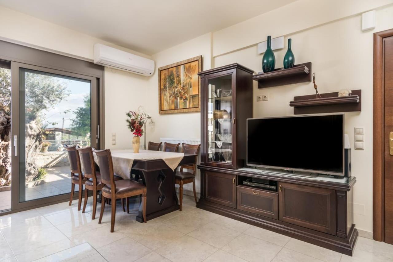 Villa Olive Tree Pitsidia Extérieur photo