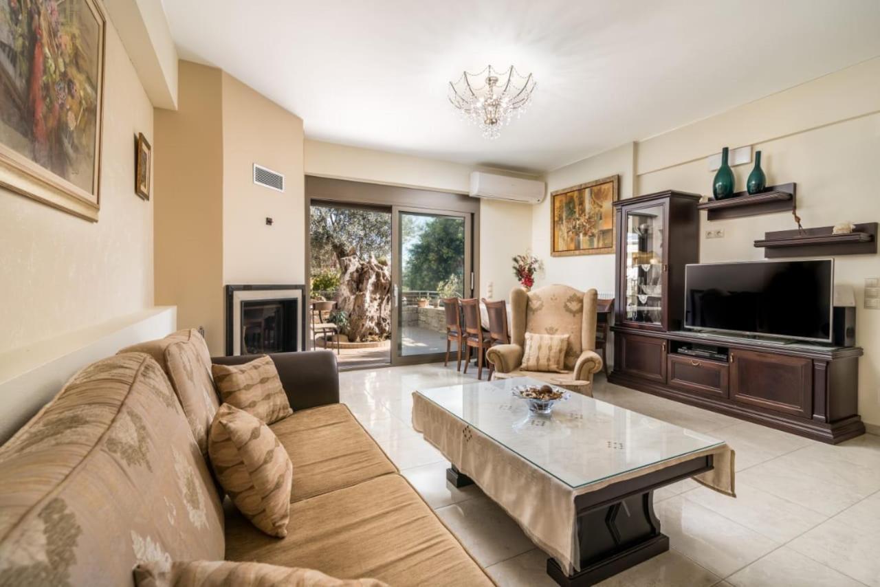 Villa Olive Tree Pitsidia Extérieur photo
