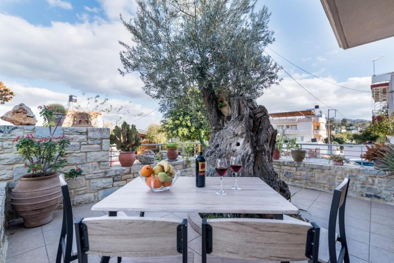 Villa Olive Tree Pitsidia Extérieur photo