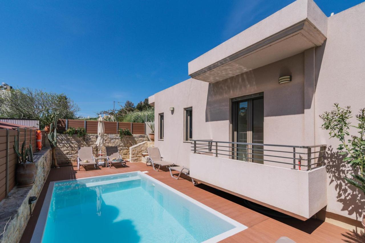 Villa Olive Tree Pitsidia Extérieur photo